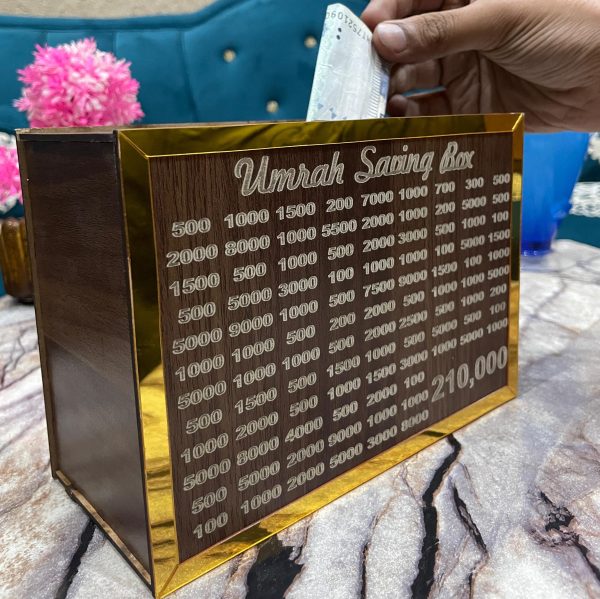 Umrah Saving Box - 210,000 Umrah Saving Box