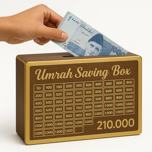 Umrah Saving Box - 210,000 Umrah Saving Box
