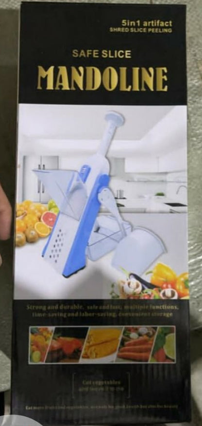 5 In 1 Mandoline Vegetable Slicer Food Chopper