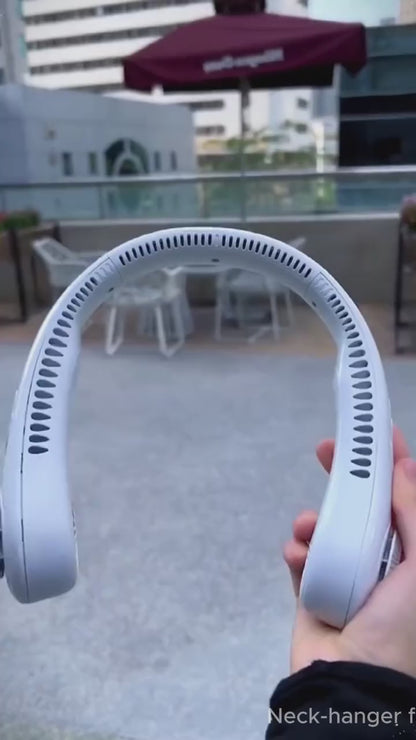 Hanging Neck Fan | Portable Rechargeable Fan
